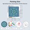 Mandala Diamond Painting Kit for Adults – 5D Round Diamond Art Craft for Beginners, 12x12 Inch DIY Gem Painting for Home Wall Decor